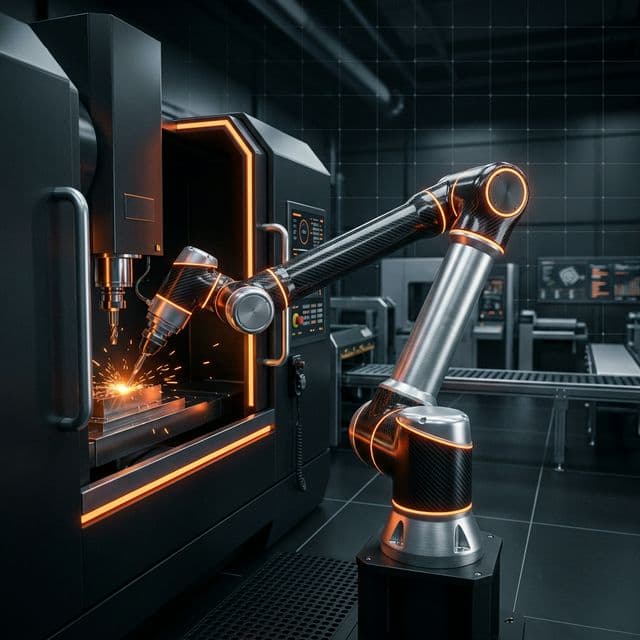 Cover Image for Die Zukunft ist automatisiert: Roboter in der Lohnfertigung